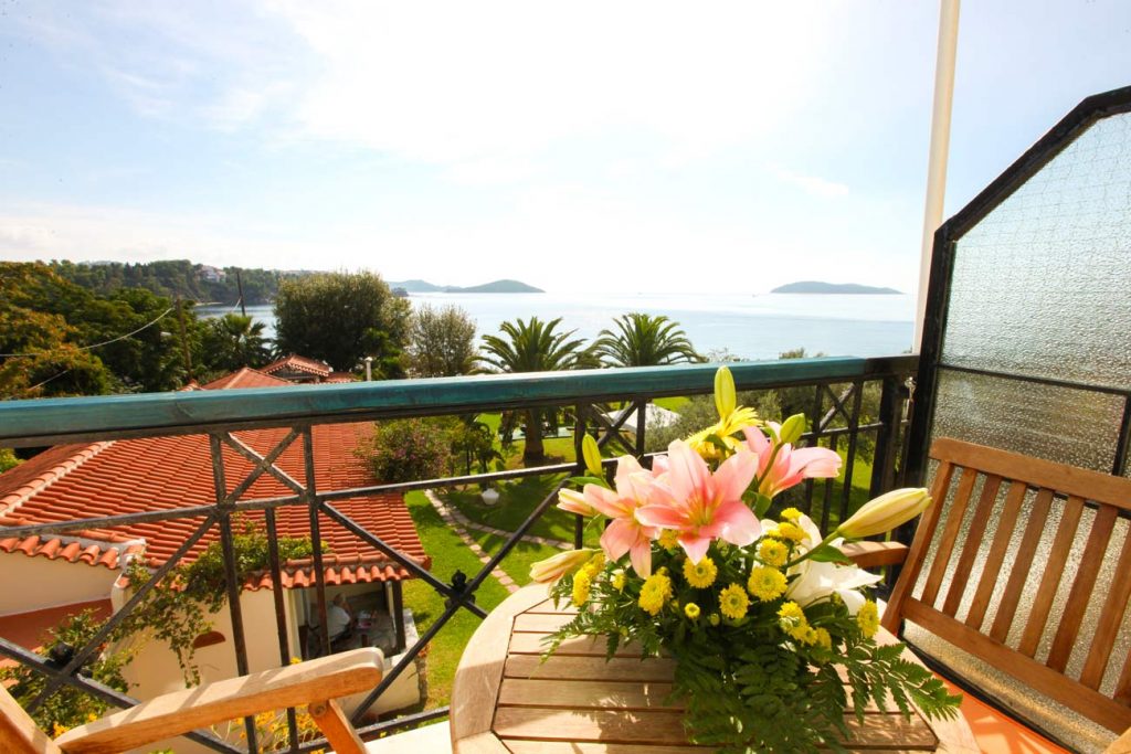 Room Balcony View at Angeliki Beach Hotel