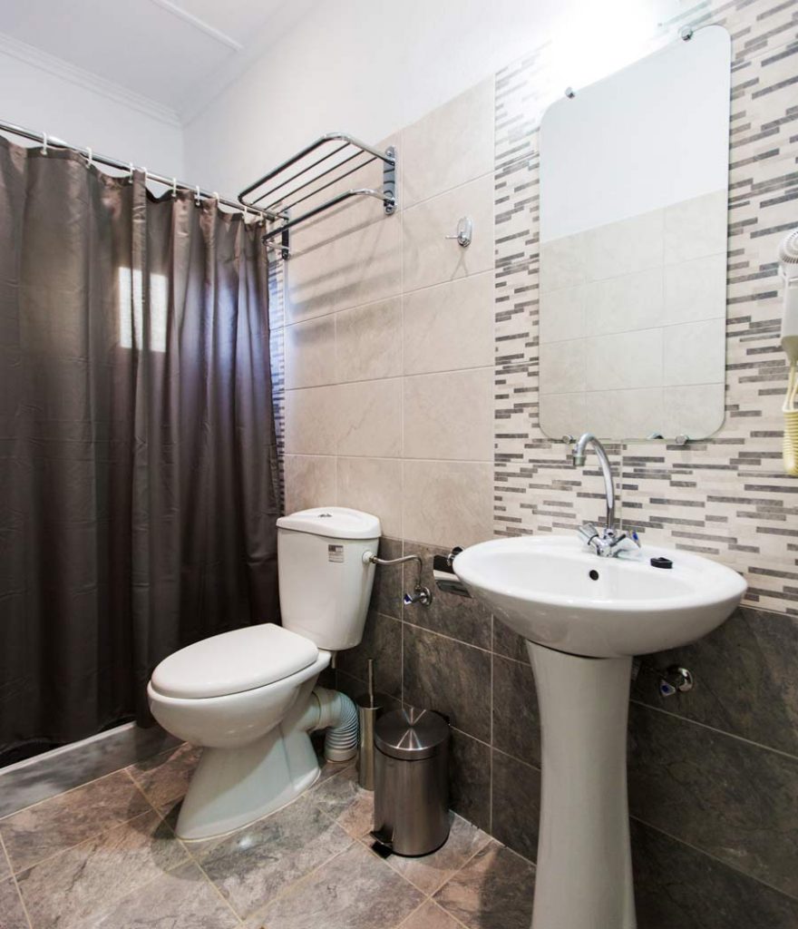 Small House Bathroom - Angeliki Beach Hotel