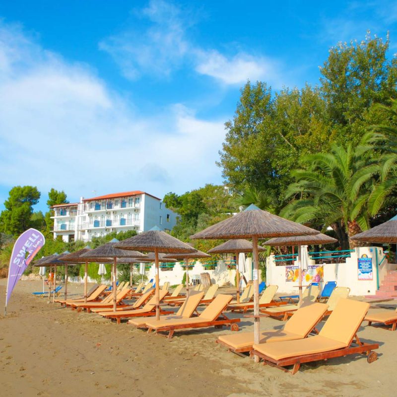 Sun Beds in Megali Ammos