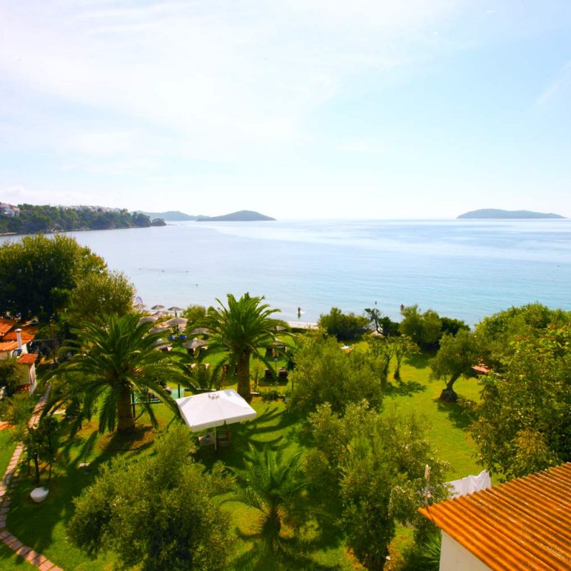 Garden and Sea View from the Top