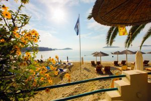 Swell Beach Bar Balcony View of the Beach